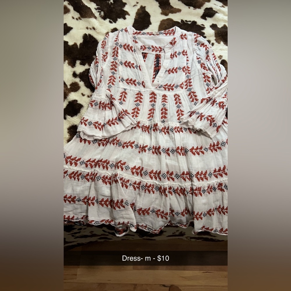 Bohemian mini dress